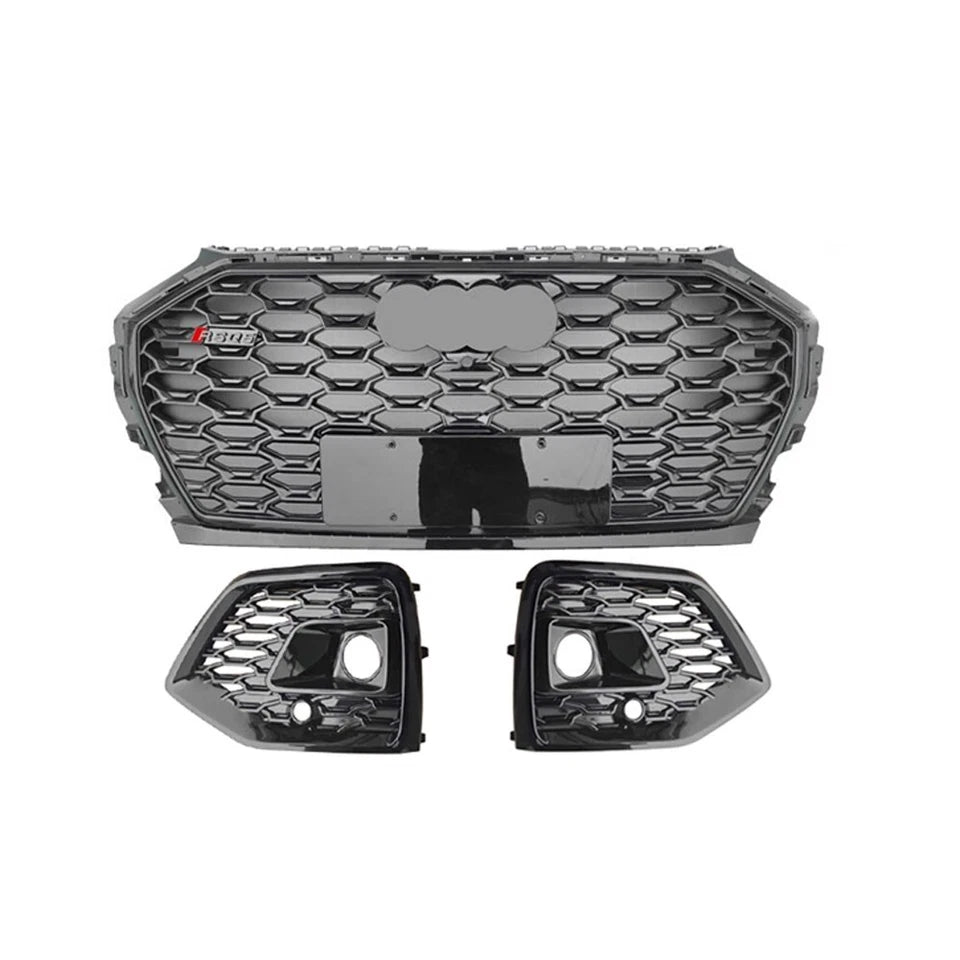 🔥ART.5891 GRIGLIA ANTERIORE E GRIGLIE FENDINEBBIA PER AUDI Q5 FY/SQ5 21–24🔥