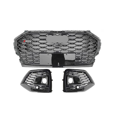 🔥ART.5891 GRIGLIA ANTERIORE E GRIGLIE FENDINEBBIA PER AUDI Q5 FY/SQ5 21–24🔥