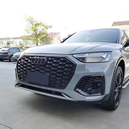 🔥ART.5891 GRIGLIA ANTERIORE E GRIGLIE FENDINEBBIA PER AUDI Q5 FY/SQ5 21–24🔥