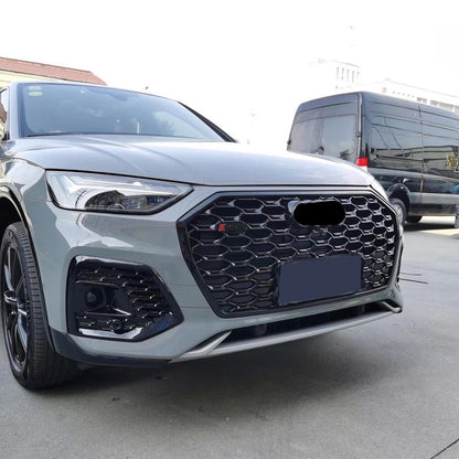🔥ART.5891 GRIGLIA ANTERIORE E GRIGLIE FENDINEBBIA PER AUDI Q5 FY/SQ5 21–24🔥