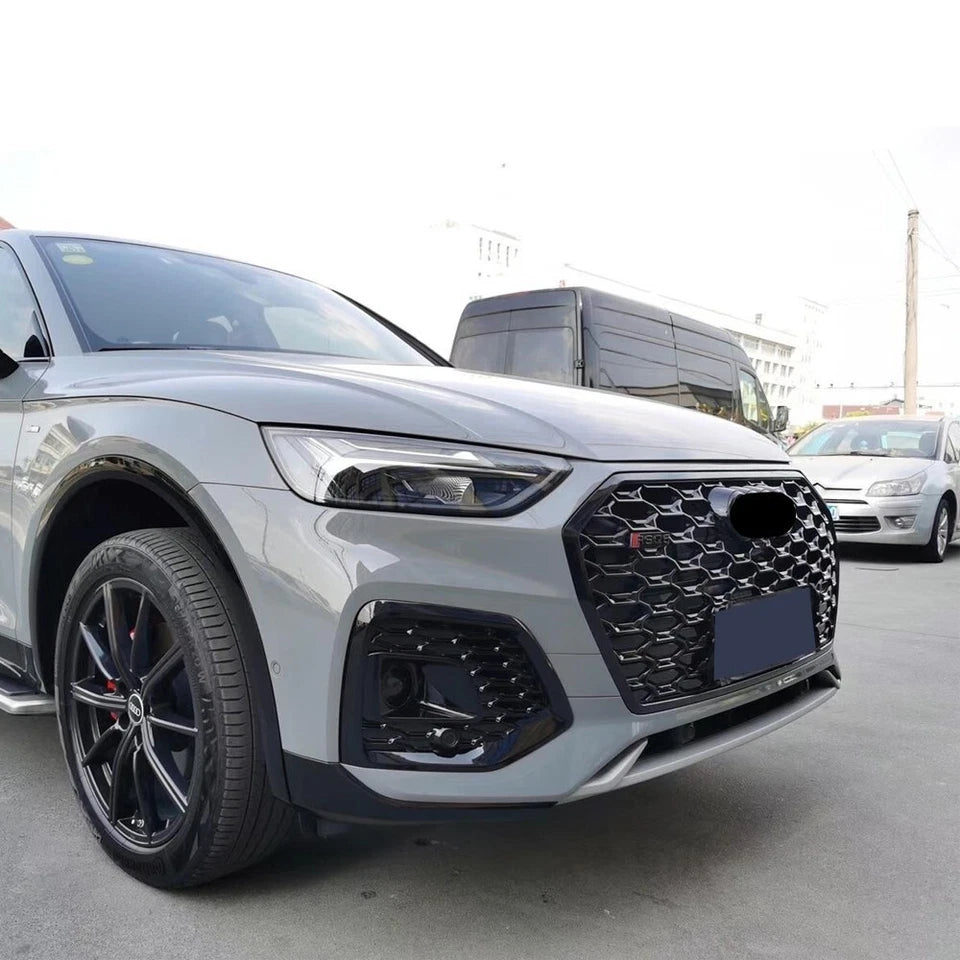 🔥ART.5891 GRIGLIA ANTERIORE E GRIGLIE FENDINEBBIA PER AUDI Q5 FY/SQ5 21–24🔥