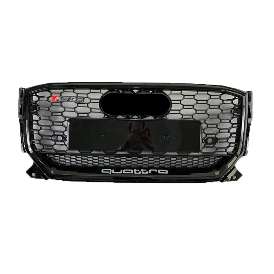 🔥ART.5908 GRIGLIA ANTERIORE NERO LUCIDO PER AUDI Q2/SQ2 2016–2020🔥