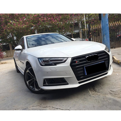 🔥ART.5911 GRIGLIA ANTERIORE NERO LUCIDO PER AUDI A4 B9 / S4 2016–2019🔥