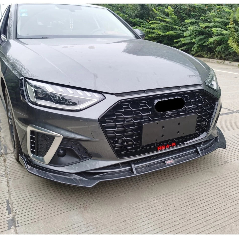 🔥ART.5915 GRIGLIA ANTERIORE NERO LUCIDO PER AUDI A4 B9.5/S4 S-LINE 2020–2024🔥