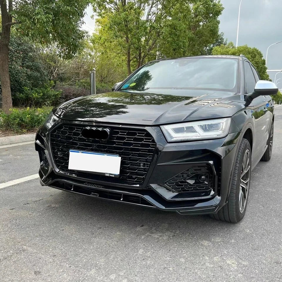 🔥ART.5965 GRIGLIA ANTERIORE NERO LUCIDO PER AUDI Q5 FY / SQ5 2016–2019🔥