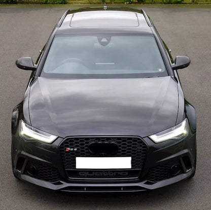 🔥ART.5978 GRIGLIA ANTERIORE RS NERA PER AUDI A6 C7.5 / S6 2016–2018🔥