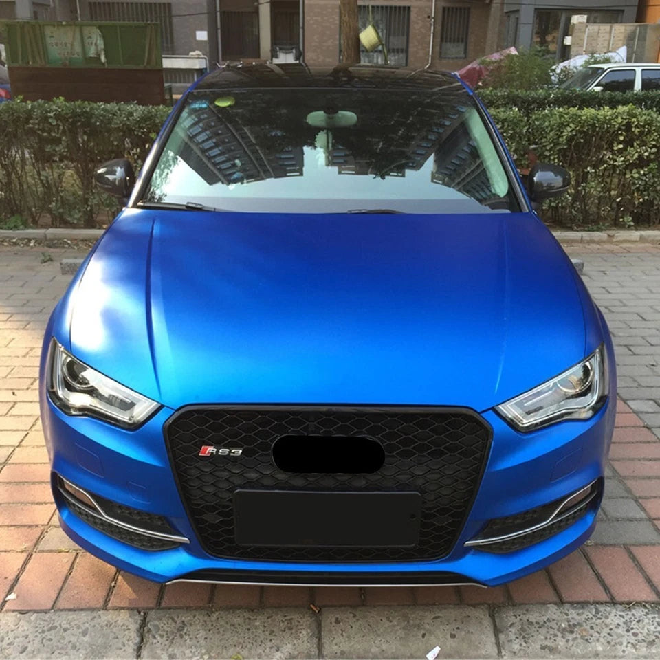 🔥ART.5987 GRIGLIA ANTERIORE NERO LUCIDO PER AUDI A3 8V1 / S3 S-LINE 2013–2016🔥