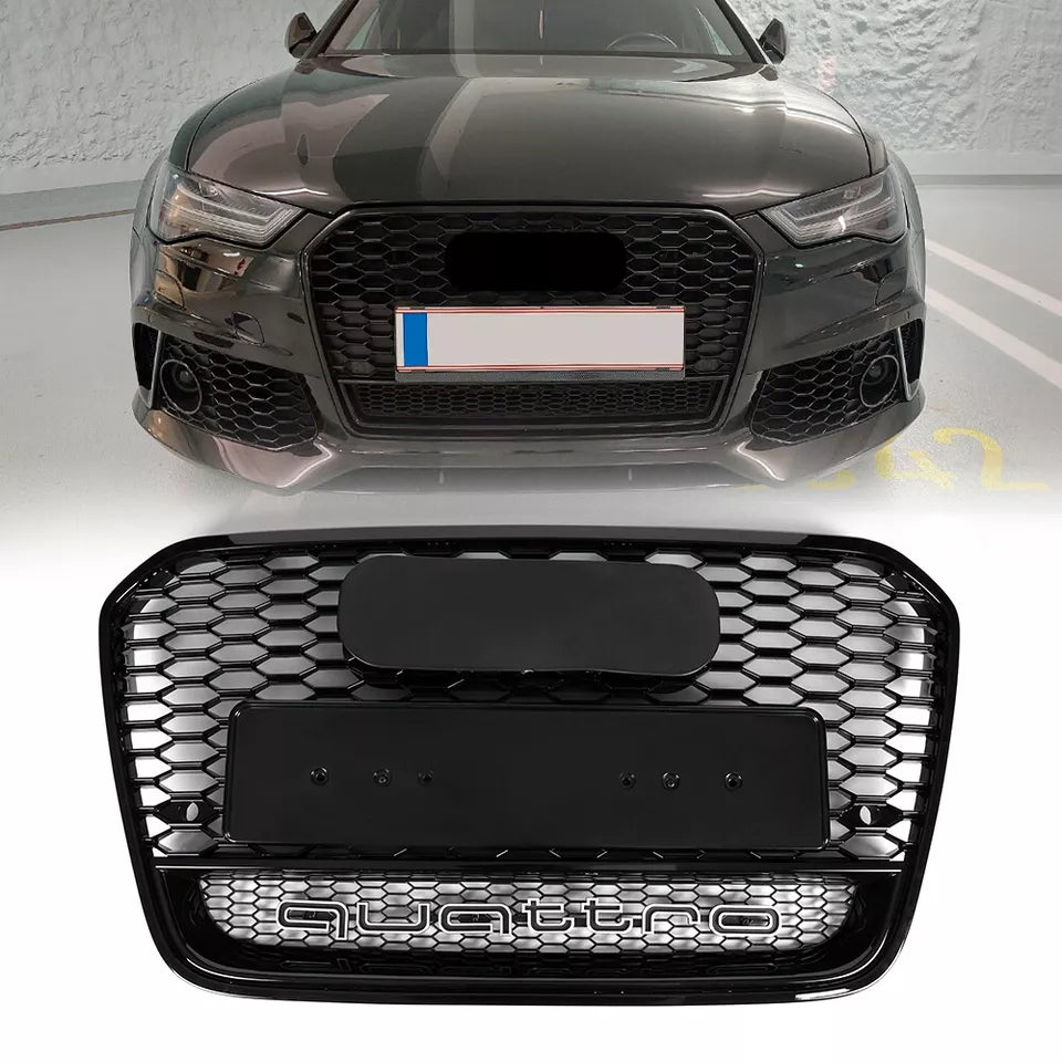 🔥ART.6089 GRIGLIA ANTERIORE RS6 QUATTRO PER AUDI A6 / S6 C7 2012–2015🔥
