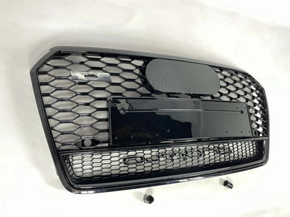 💕ART.6144 GRIGLIA NERA ADATTA PER AUDI A7 4G 2015+ RESTYLING RS7 LOOK💕