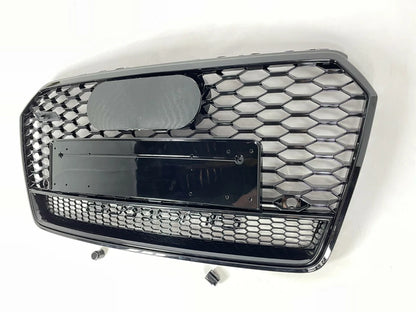 💕ART.6144 GRIGLIA NERA ADATTA PER AUDI A7 4G 2015+ RESTYLING RS7 LOOK💕