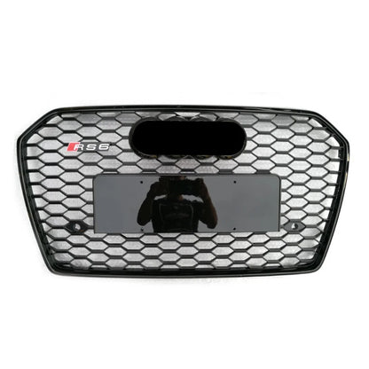💕ART.6147 GRIGLIA NERA LUCIDA ADATTA PER AUDI A6 C7.5 SLINE S6 2016-2018💕