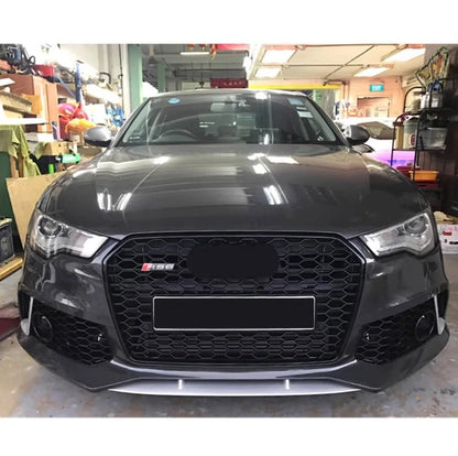 💕ART.6147 GRIGLIA NERA LUCIDA ADATTA PER AUDI A6 C7.5 SLINE S6 2016-2018💕