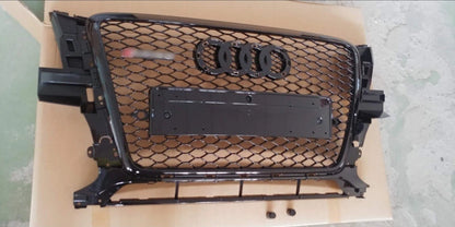💕ART.6150 GRIGLIA NERA LUCIDA ADATTA PER AUDI Q5 8R 2008-2012 RSQ5 LOOK💕