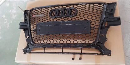 💕ART.6150 GRIGLIA NERA LUCIDA ADATTA PER AUDI Q5 8R 2008-2012 RSQ5 LOOK💕