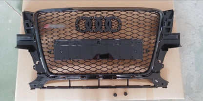 💕ART.6150 GRIGLIA NERA LUCIDA ADATTA PER AUDI Q5 8R 2008-2012 RSQ5 LOOK💕