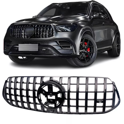 💕ART.6598 GRIGLIA NERA LUCIDA ADATTA PER MERCEDES GLE W167 C167 V167💕