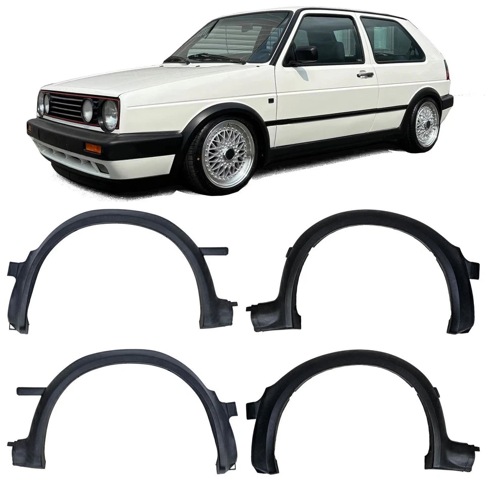 💫ART.7973 Parafanghi Allargamenti Look GTI per VW Golf 2 88-92💫