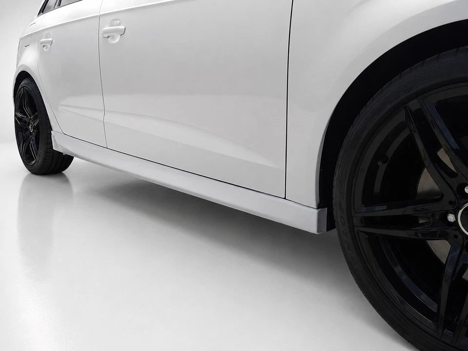 👉Gonne Laterali ABS Nero Lucido per Audi A3 8V Sportback (2012-2020)👈