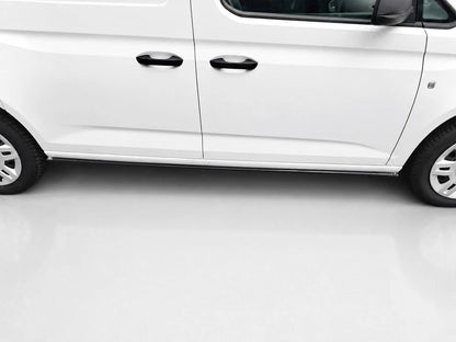 👉Gonne laterali estensioni V.1 Ford Transit Connect L2 MK3 24-ABS nero lucido👈