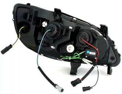 ⭐Pair of LED Headlights DRL Look for Opel ZAFIRA A 1999-2005 Daylight Black⭐