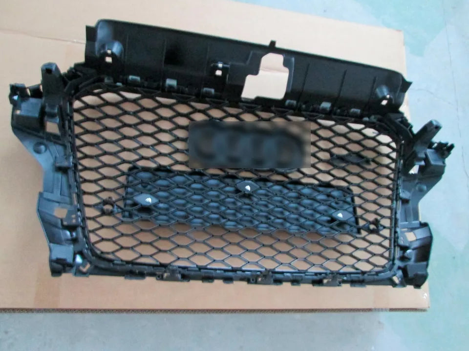 🔥ART.4546 GRIGLIA ANTERIORE NIDO DAPE STILE RS3 NERA PER AUDI A3 8V 2012-2015🔥