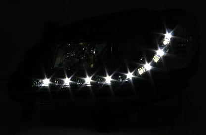 ⭐Pair of LED Headlights DRL Look for Opel ZAFIRA A 1999-2005 Daylight Black⭐