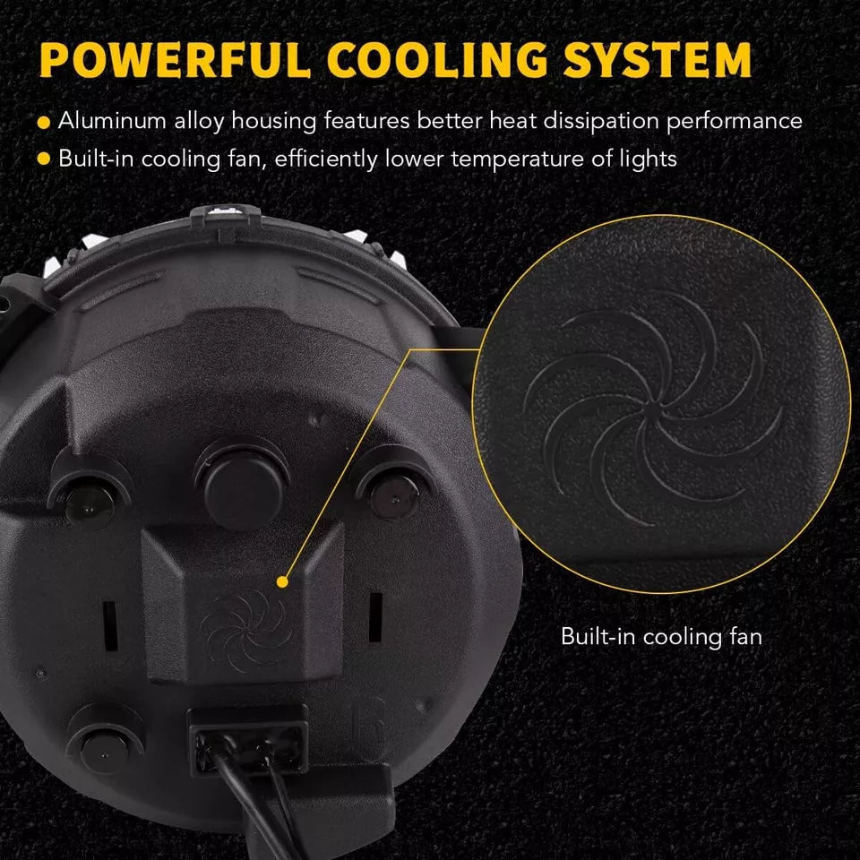 🔥Coppia Fari LED 9" – Jeep Wrangler JL / Jeep Gladiator JT🔥