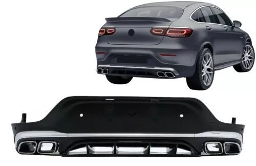 Suggerimenti Diffusore Impianto di Scarico per Mercedes Glc Coupe Facelift C253 20-