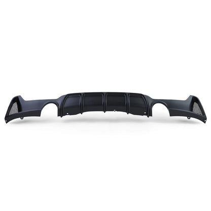 💫Diffusore Posteriore Opaco + Terminale di Scarico Adatto per BMW Serie 4 F32💫