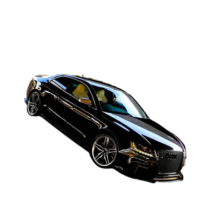 💕 Splitter Anteriore Nero Lucido per Audi A5 B8 Pre-Facelift 2007–2011 💕