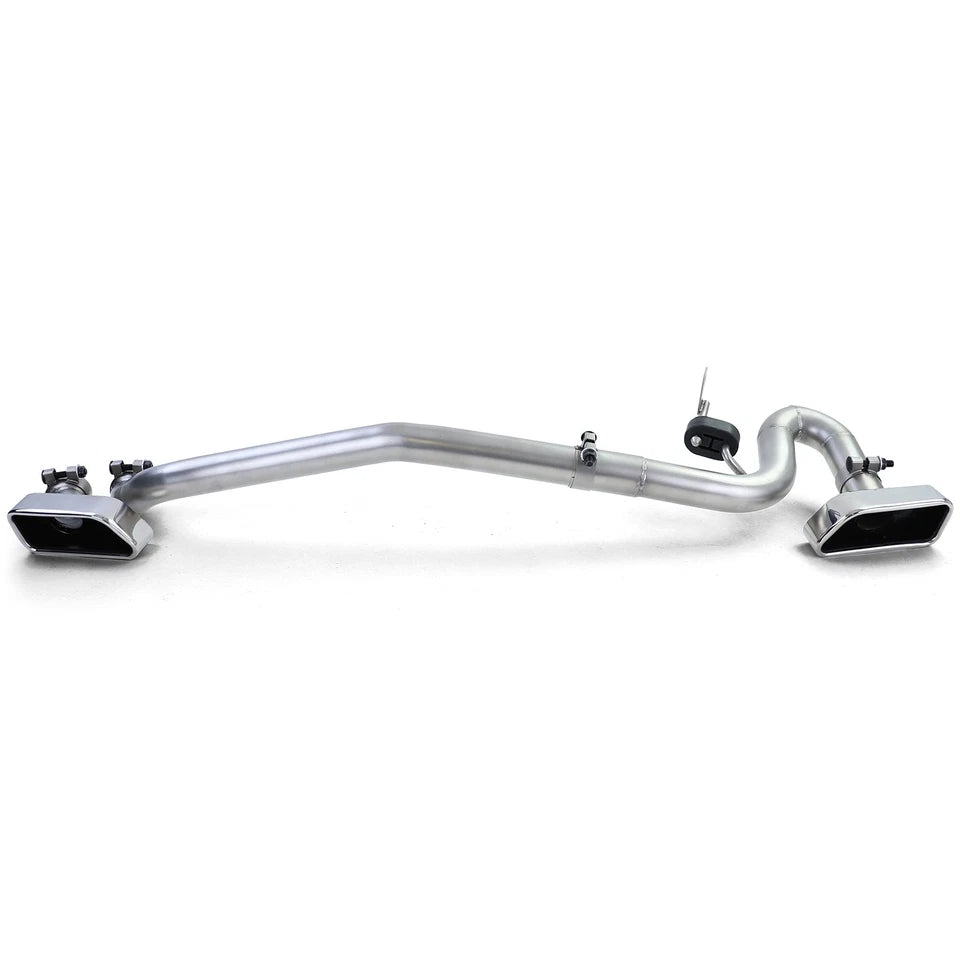 💫Convertitore di Scarico V8 Lucido + Terminale Duplex –Adatto per BMW Serie 5💫