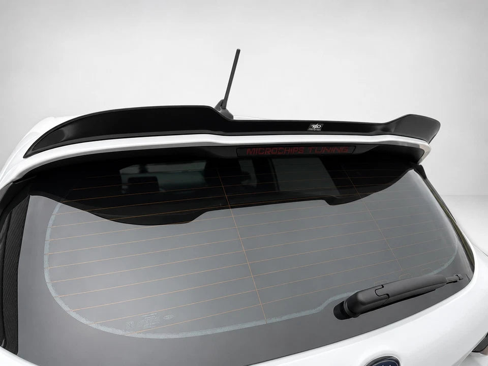 👉PROLUNGA SPOILER TETTO FORD FIESTA MK8 ST ST-LINE 2017+ NERO LUCIDO👈