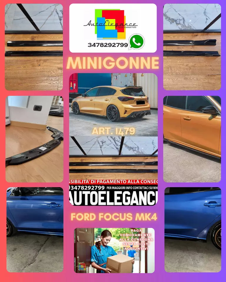 BODYKIT ADATTO PER FORD FOCUS MK4 2019+