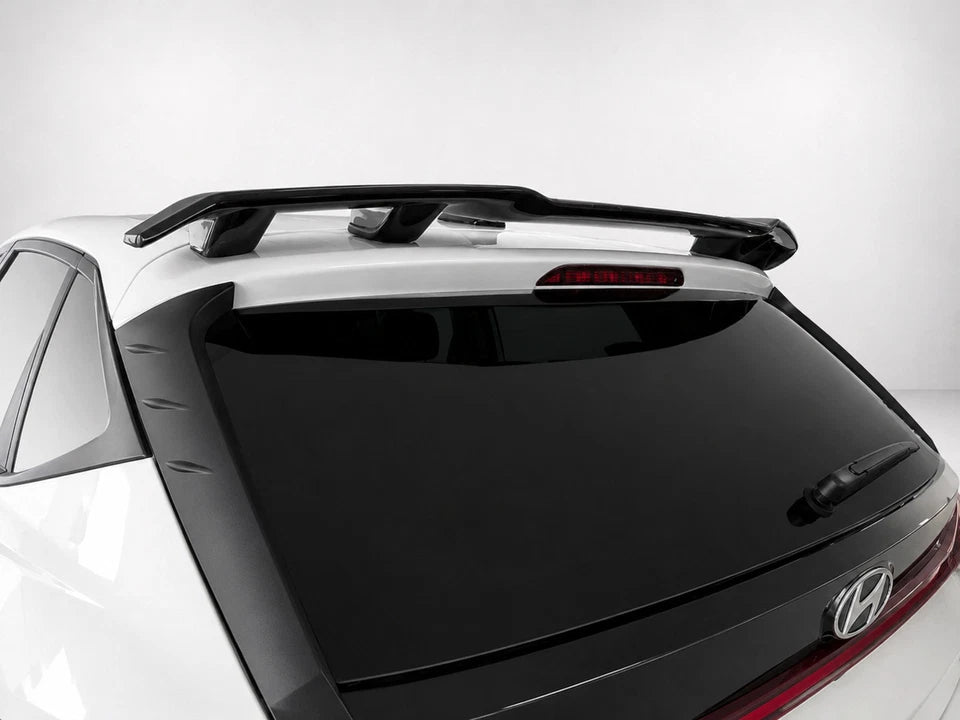 👉SPOILER POSTERIORE TETTO STILE N HYUNDAI I20 MK3 20- IN PU NON VERNICIATO👈