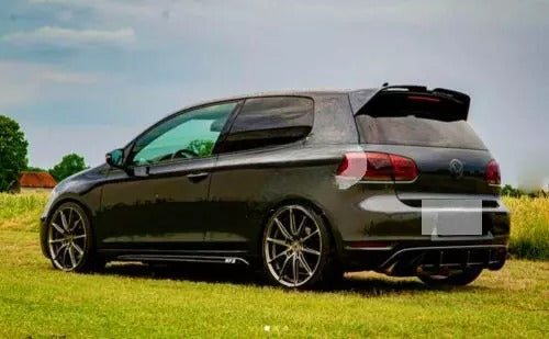 ✨Glossy Black Rear Spoiler Suitable for VW Golf MK6 TSI TDI Oettinger 08-13✨