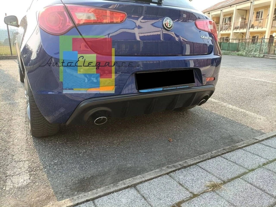 👉Diffusore posteriore adatto per Alfa Romeo Giulietta 1+1 opaco look sportivo👈