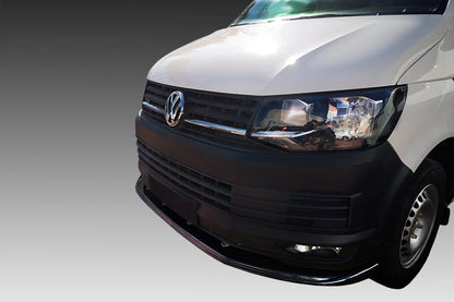 👉Splitter Anteriore Paraurti Standard Nero Lucido Adatto per VW TRANSPORTERT6👈