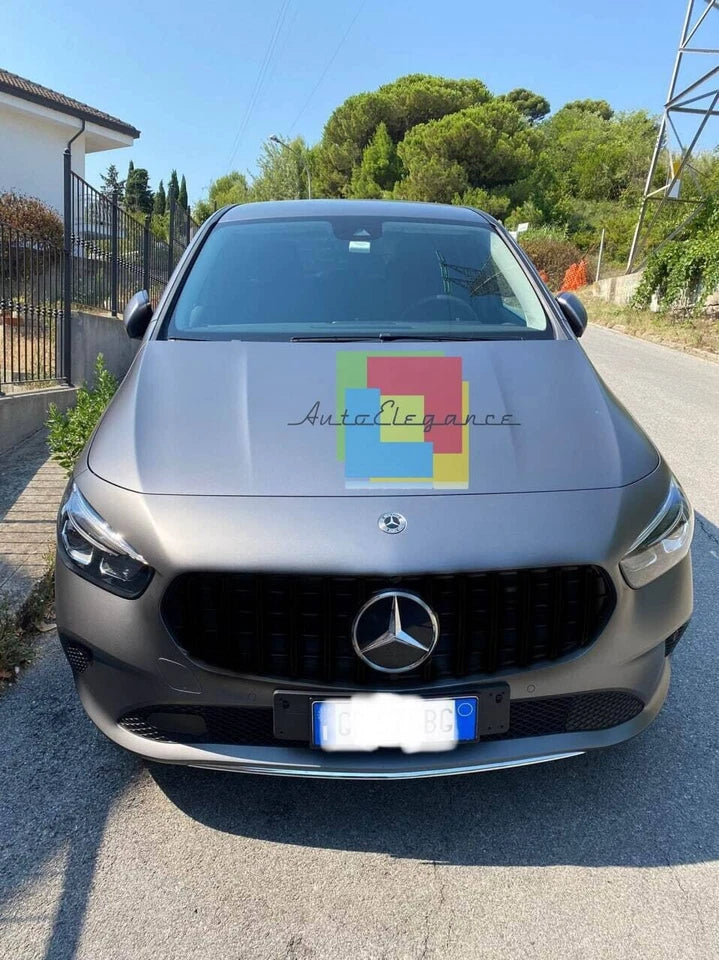 👉Griglia Anteriore Sportiva Nera adatto per Mercedes Classe B W247👈