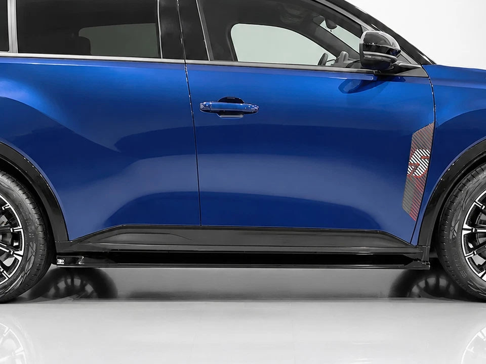 👉Minigonne laterali per Renault 5 E-Tech (2024-) in ABS nero lucido👈