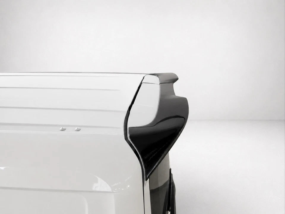👉Spoiler Tetto Posteriore Ford Transit Courier MK2 23 in PU Non Verniciato👈