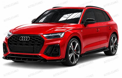👉Splitter anteriore adatto per Audi SOS/QS s-Line SUV 1 Sportback Mk2 20-24👈