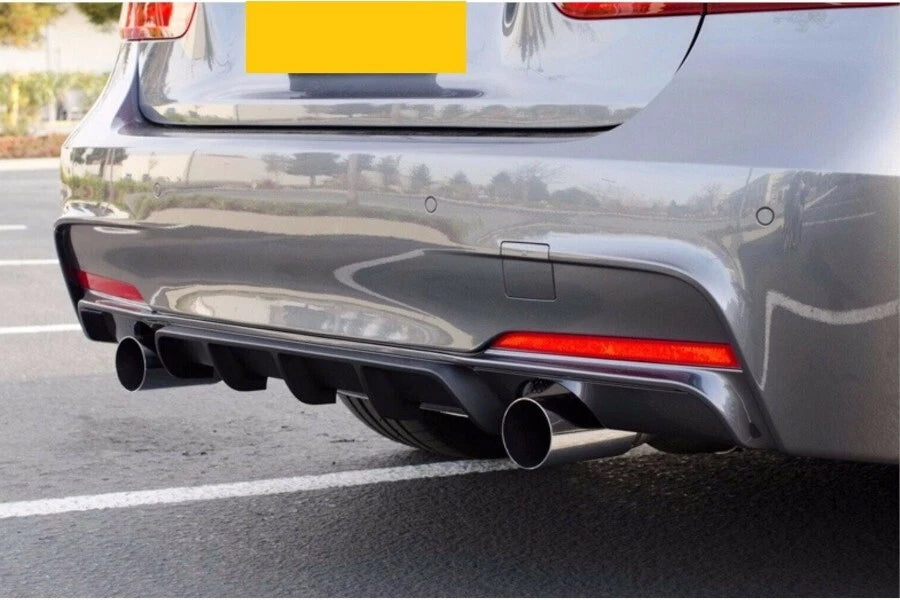 👉ART. 0134 DIFFUSORE NERO LUCIDO ADATTO PER BMW 3 F30 F31 11-18 Sedan Touring👈