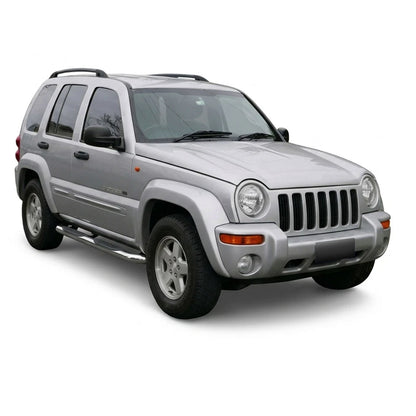 👉ART.10740 Pedane Inox adatto per Jeep Cherokee 2002-2008👈