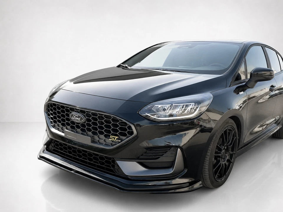 👉Splitter anteriore per Ford Fiesta ST MK8 facelift (2021-) ABS nero lucido👈