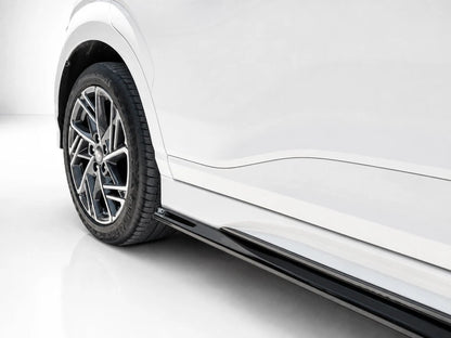 👉Minigonne laterali per Hyundai Kona N/N-Line MK1 facelift in ABS nero lucido👈