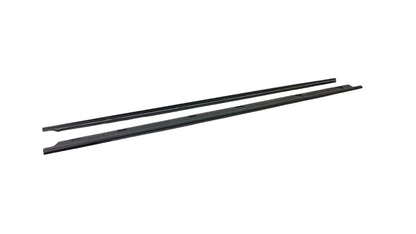 👉Gonne laterali estensioni V.1 Ford Transit Connect L2 MK3 24-ABS nero lucido👈
