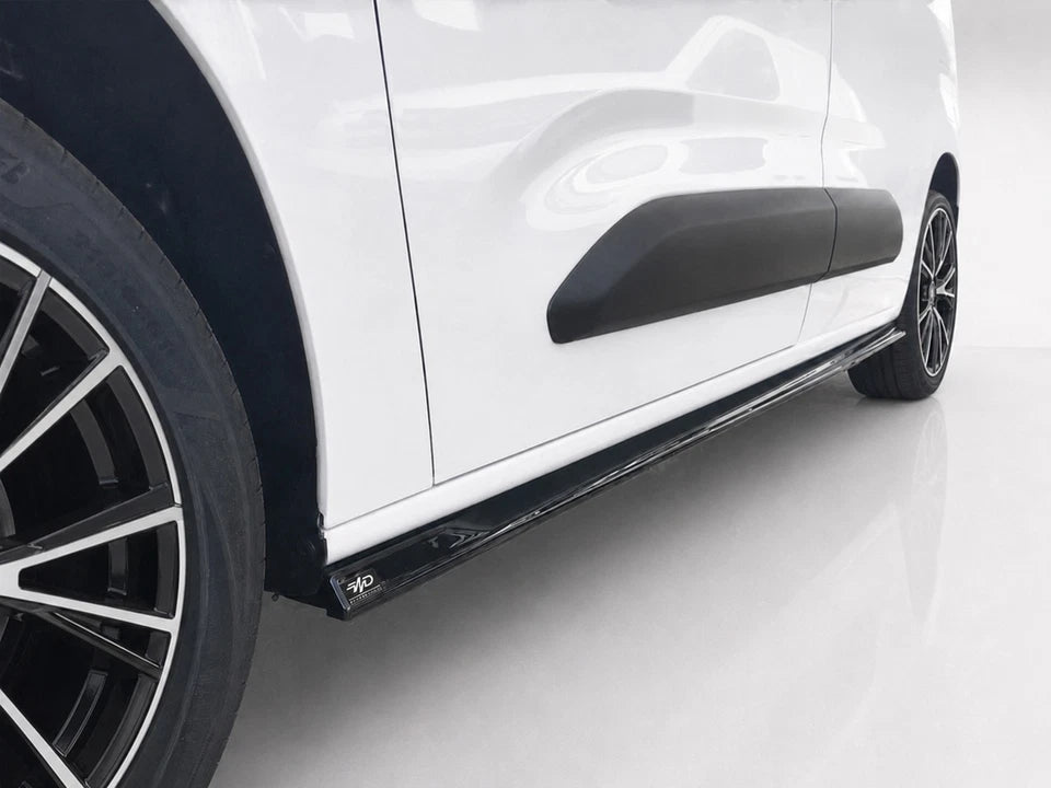 👉Minigonne laterali Citroën Berlingo/Peugeot Partner L1 MK3 in nero lucido👈