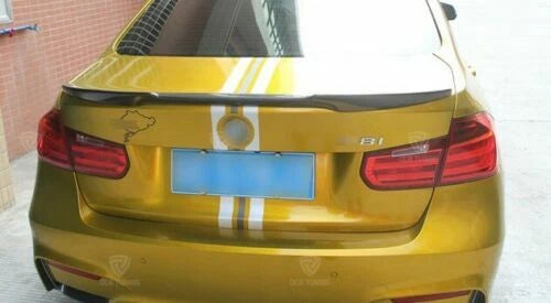 💎0144 SPOILER POSTERIORE PER BMW SERIE 3 F30 BERLINA M3 IN ABS NERO LUCIDO💎