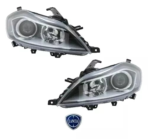 🔥COPPIA FARI ANTERIORI DX + SX PER LANCIA DELTA (2008 IN POI) ATTACCO H7/H7🔥