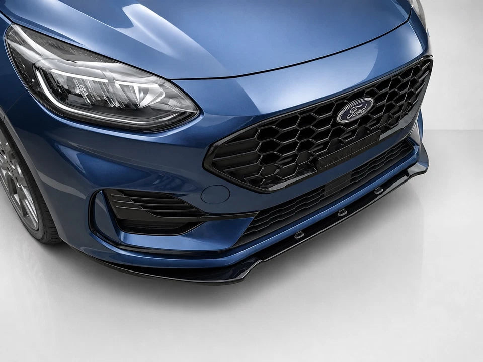 👉Splitter Anteriore V.2 Ford Fiesta MK8 ST-Line Facelift 21- Nero Lucido👈